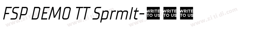FSP DEMO TT Sprmlt字体转换 FSP DEMO TT Sprmlt字体转换